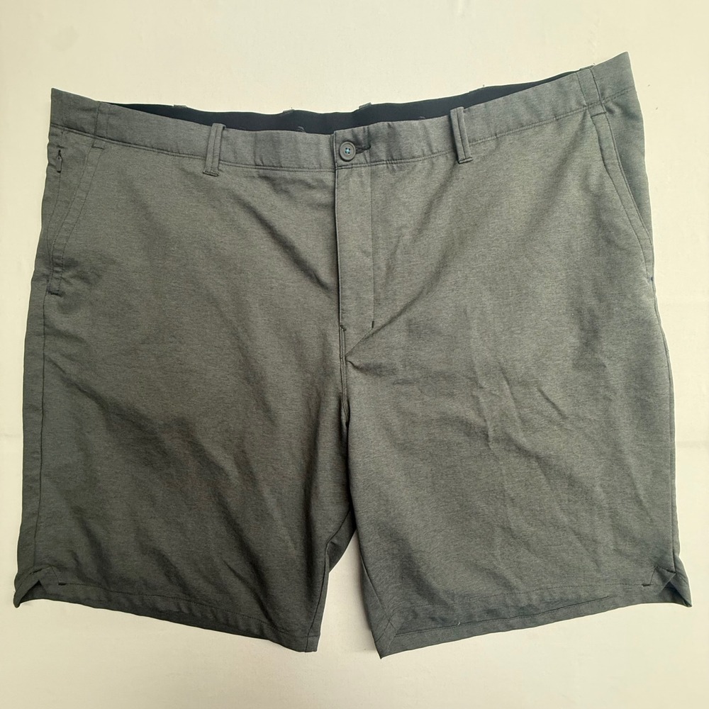 Tommy Bahama Shorts Mens 48 Gray Performance Stretch Golf Casual Flat Front
